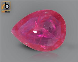 NATURAL RUBY (MANAK) (HEATED & TREATED) (MH) 1.49 CRT ( 29360 )